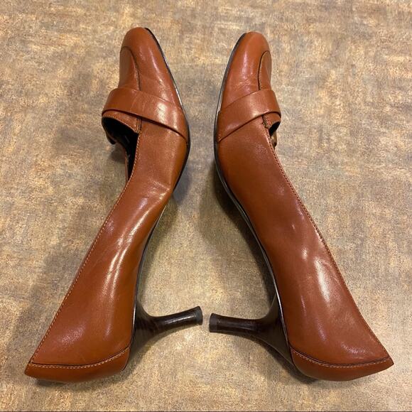 Vintage Enzo Angiolini Career Slip On Heels Size 8 - Picture 8 of 12